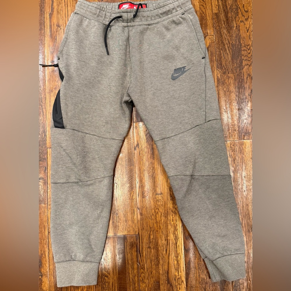 Nike Tech Kids Charcoal Joggers